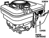 Paper air filters Lawn Mower Paper Air Filter Replacement