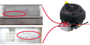 Riding Mower Engines Ride Mower Engine Model Number Location