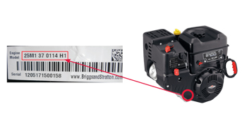Snow Blower Engines Snow Blower Engine Model Number Location