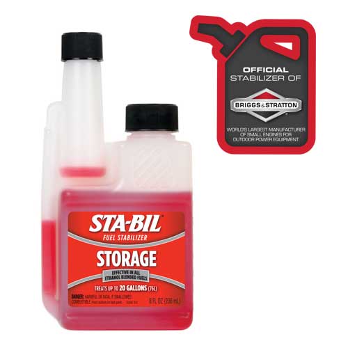 Stabil Fuel Stabilizer Fuel recommendations for Briggs and Stratton engines